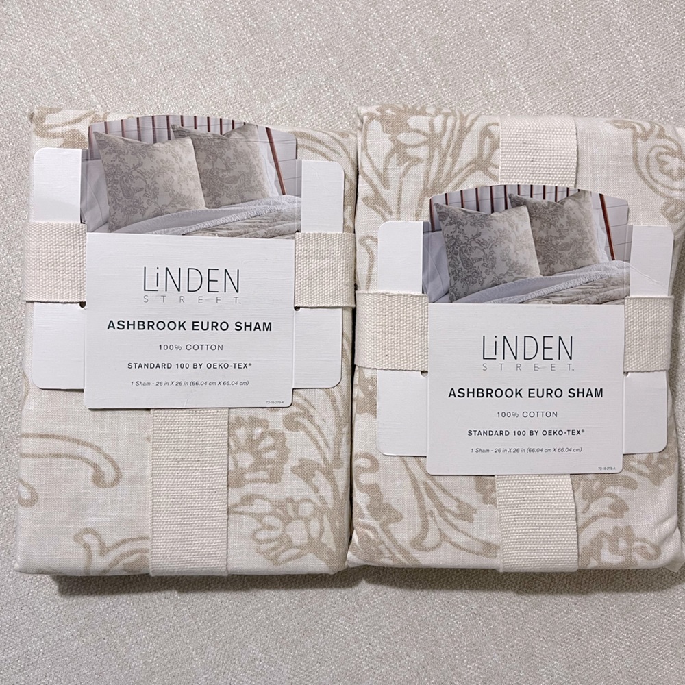 Linden Street Ashbrook euro shams (2 pack)